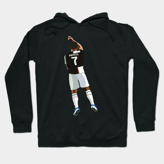 Juventus' Cristiano Ronaldo Hoodie by Webbed Toe Design's